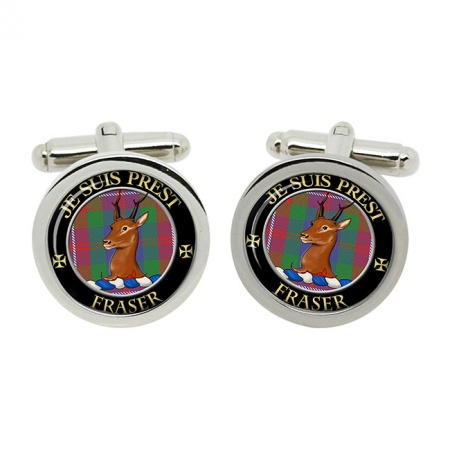 Fraser of Lovat Scottish Clan Crest Cufflinks