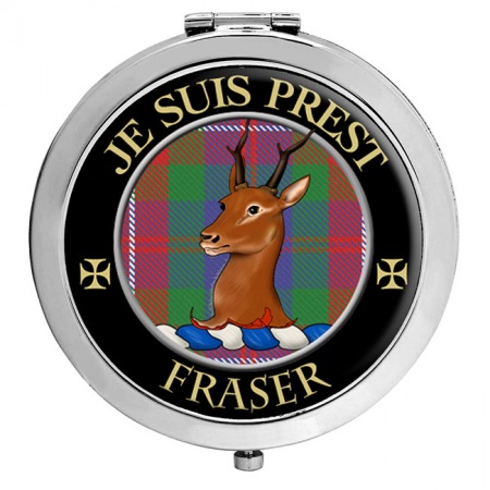 Fraser of Lovat Scottish Clan Crest Compact Mirror