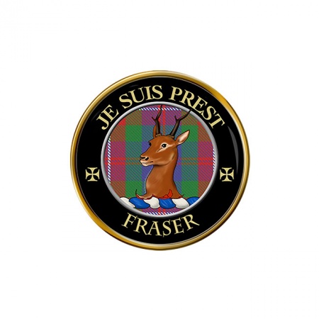 Fraser of Lovat Scottish Clan Crest Pin Badge