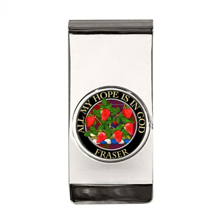 Fraser Scottish Clan Crest Money Clip