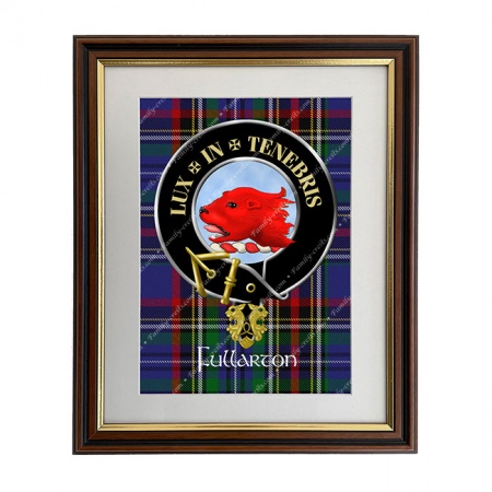 Fullarton Scottish Clan Crest Framed Print