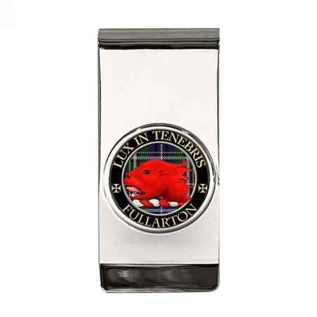 Fullarton Scottish Clan Crest Money Clip