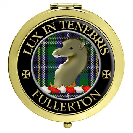 Fullerton Scottish Clan Crest Compact Mirror