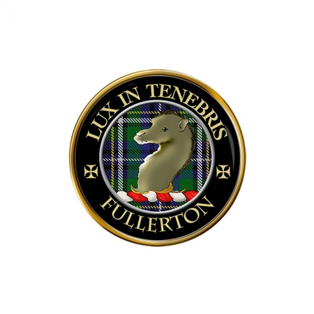 Fullerton Scottish Clan Crest Pin Badge