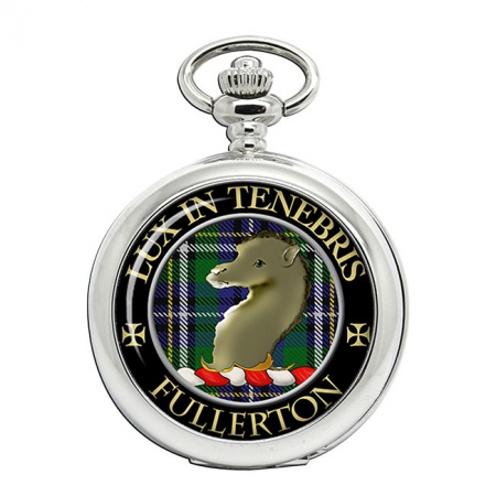 Fullerton Scottish Clan Crest Pocket Watch