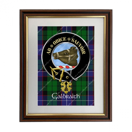 Galbraith Scottish Clan Crest Framed Print