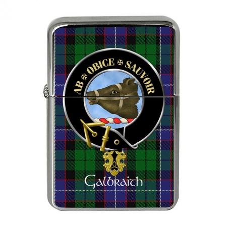 Galbraith Scottish Clan Crest Flip Top Lighter