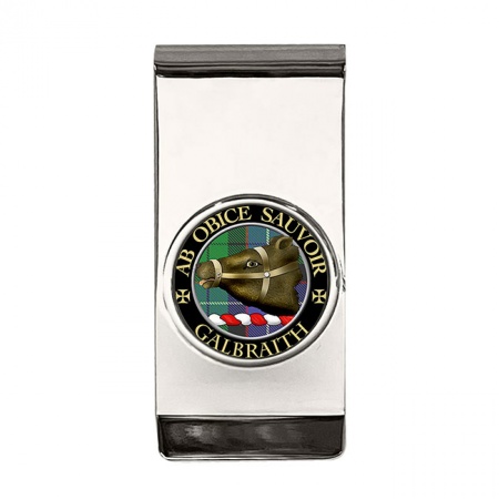 Galbraith Scottish Clan Crest Money Clip