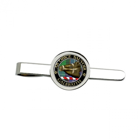 Galbraith Scottish Clan Crest Tie Clip