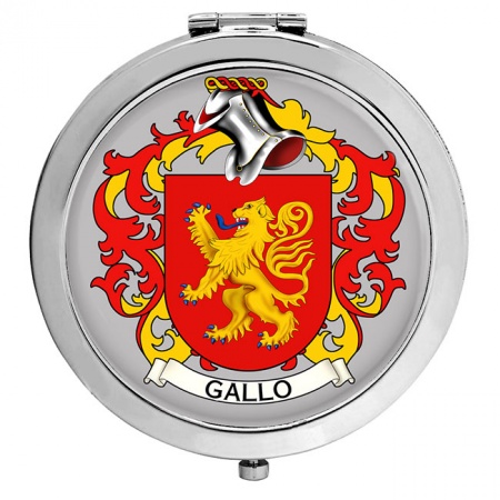 Gallo (Italy) Coat of Arms Compact Mirror