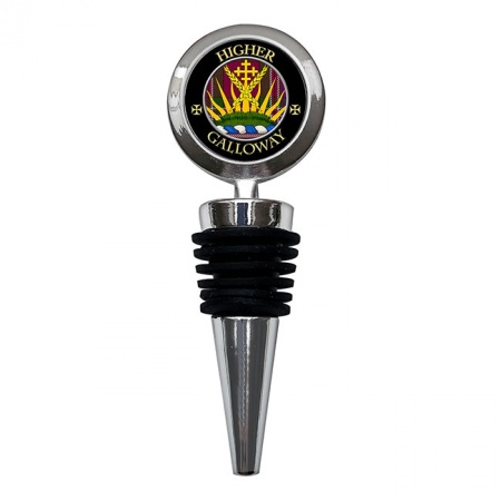 Galloway Scottish Clan Crest Bottle Stopper