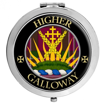 Galloway Scottish Clan Crest Compact Mirror
