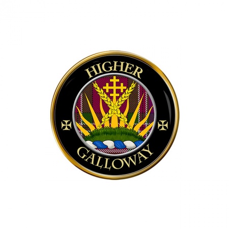 Galloway Scottish Clan Crest Pin Badge
