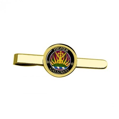 Galloway Scottish Clan Crest Tie Clip