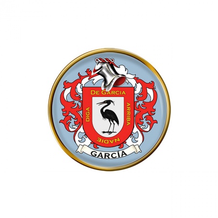 Garcia (Spain) Coat of Arms Pin Badge