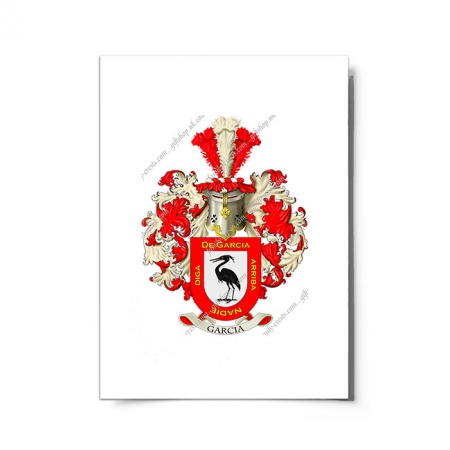 Garcia (Spain) Coat of Arms Print