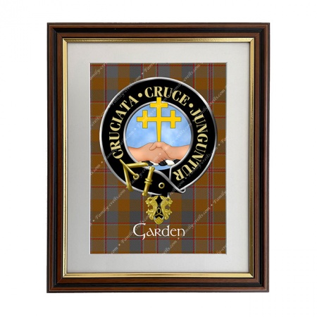 Garden Scottish Clan Crest Framed Print