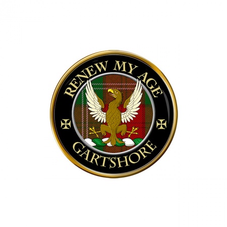 Gartshore Scottish Clan Crest Pin Badge