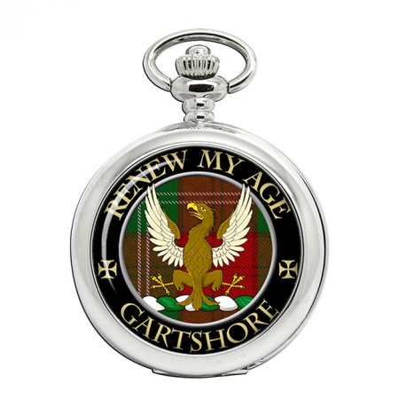 Gartshore Scottish Clan Crest Pocket Watch