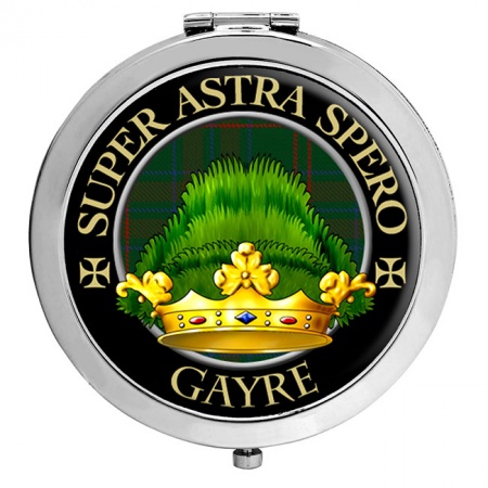 Gayre Scottish Clan Crest Compact Mirror