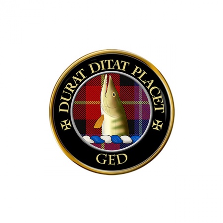 Ged Scottish Clan Crest Pin Badge