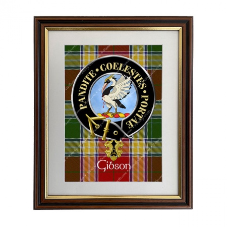 Gibson Scottish Clan Crest Framed Print