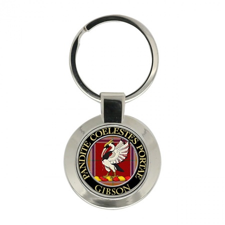 Gibson Scottish Clan Crest Key Ring