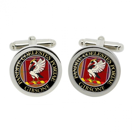 Gibsone Scottish Clan Crest Cufflinks