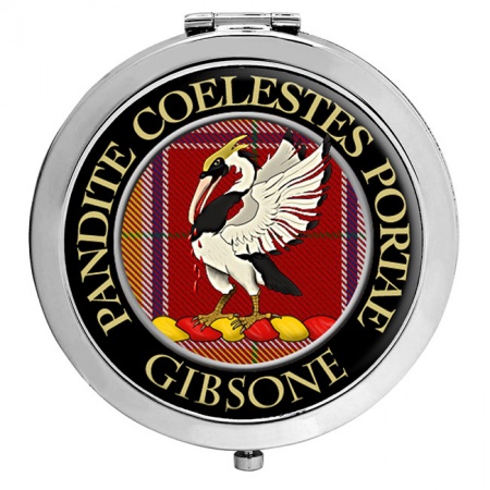 Gibsone Scottish Clan Crest Compact Mirror