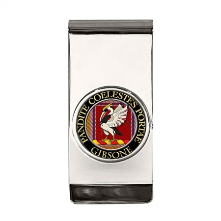 Gibsone Scottish Clan Crest Money Clip