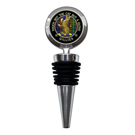 Gillies Scottish Clan Crest Bottle Stopper