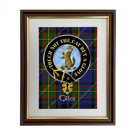 Gillies Scottish Clan Crest Framed Print