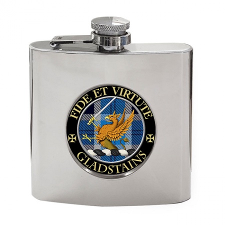 Gladstains Scottish Clan Crest Hip Flask