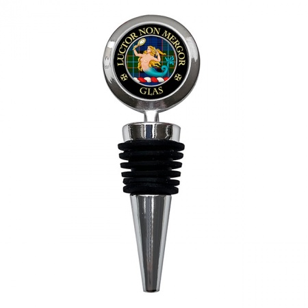 Glas Scottish Clan Crest Bottle Stopper