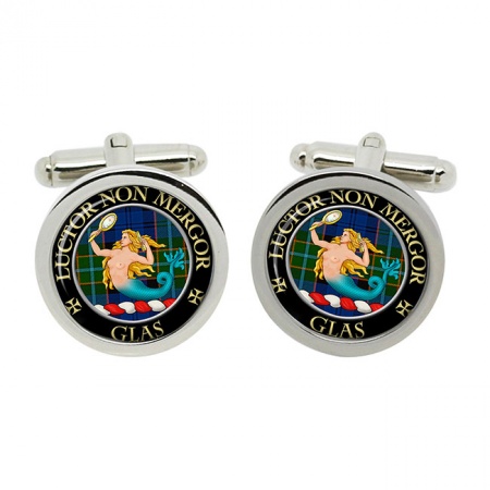 Glas Scottish Clan Crest Cufflinks