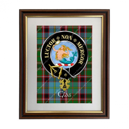 Glas Scottish Clan Crest Framed Print