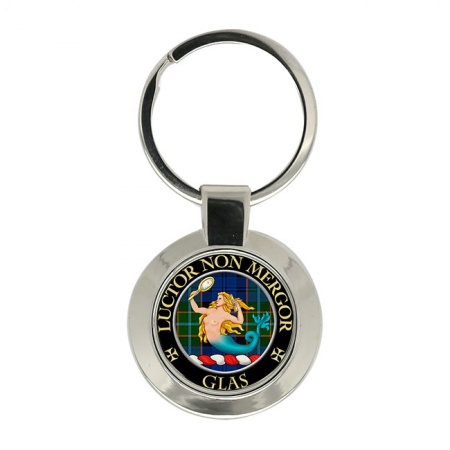 Glas Scottish Clan Crest Key Ring