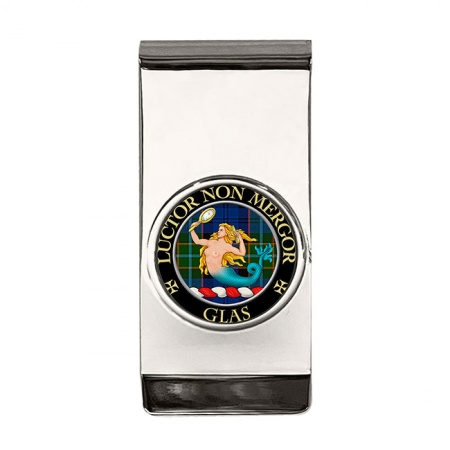 Glas Scottish Clan Crest Money Clip