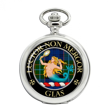 Glas Scottish Clan Crest Pocket Watch