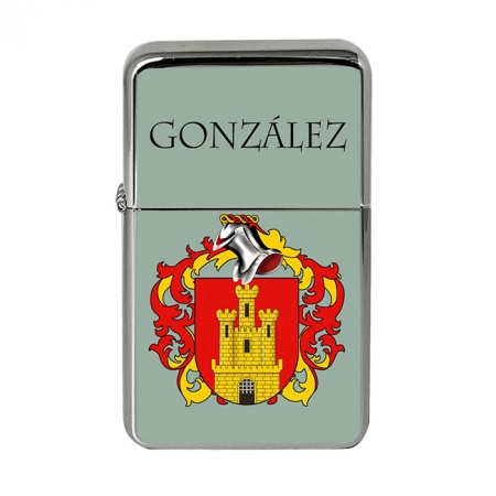 Gonzalez (Spain) Coat of Arms Flip Top Lighter