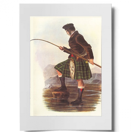 Gordon Scottish Clansman Ready to Frame Print