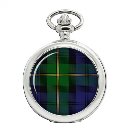 Gordon Scottish Tartan Pocket Watch