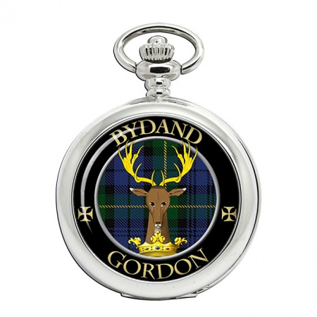 Gordon Scottish Clan Crest Pocket Watch