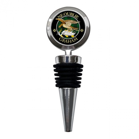 Graham Scottish Clan Crest Bottle Stopper