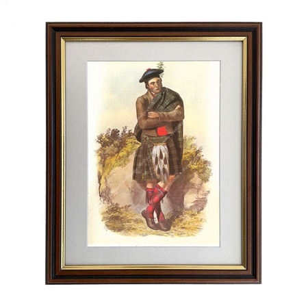 Graham Scottish Clansman Print