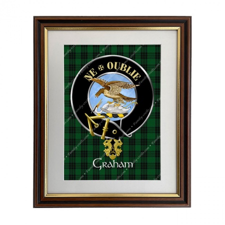 Graham Scottish Clan Crest Framed Print