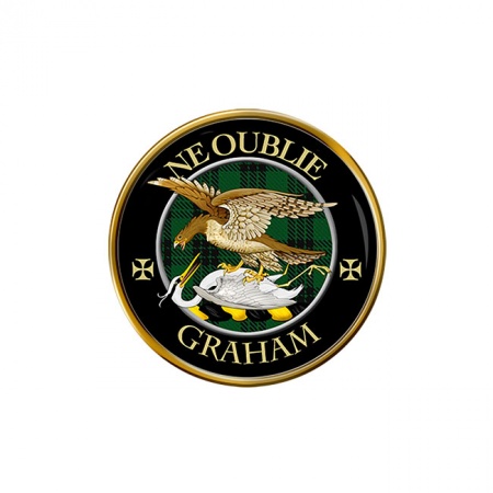 Graham Scottish Clan Crest Pin Badge