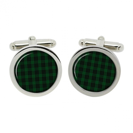 Graham Scottish Tartan Cufflinks in Box
