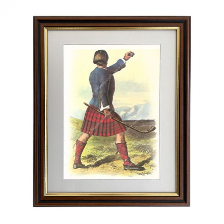 Grant (English Motto Scottish Clansman Print