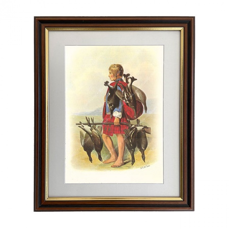 Grant (Gaelic Motto Scottish Clansman Print